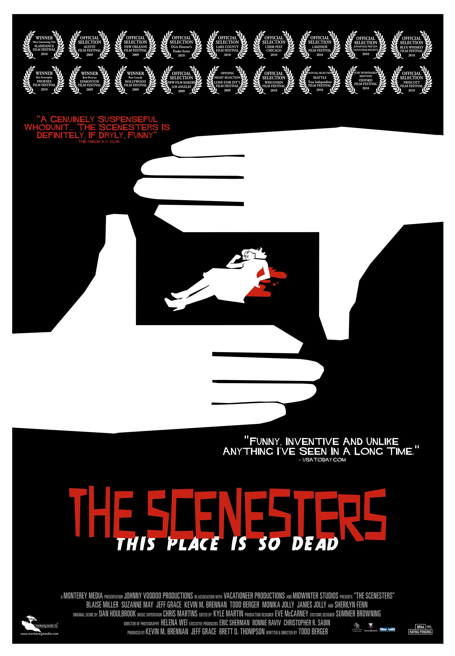 Mega Sized Movie Poster Image for The Scenesters 