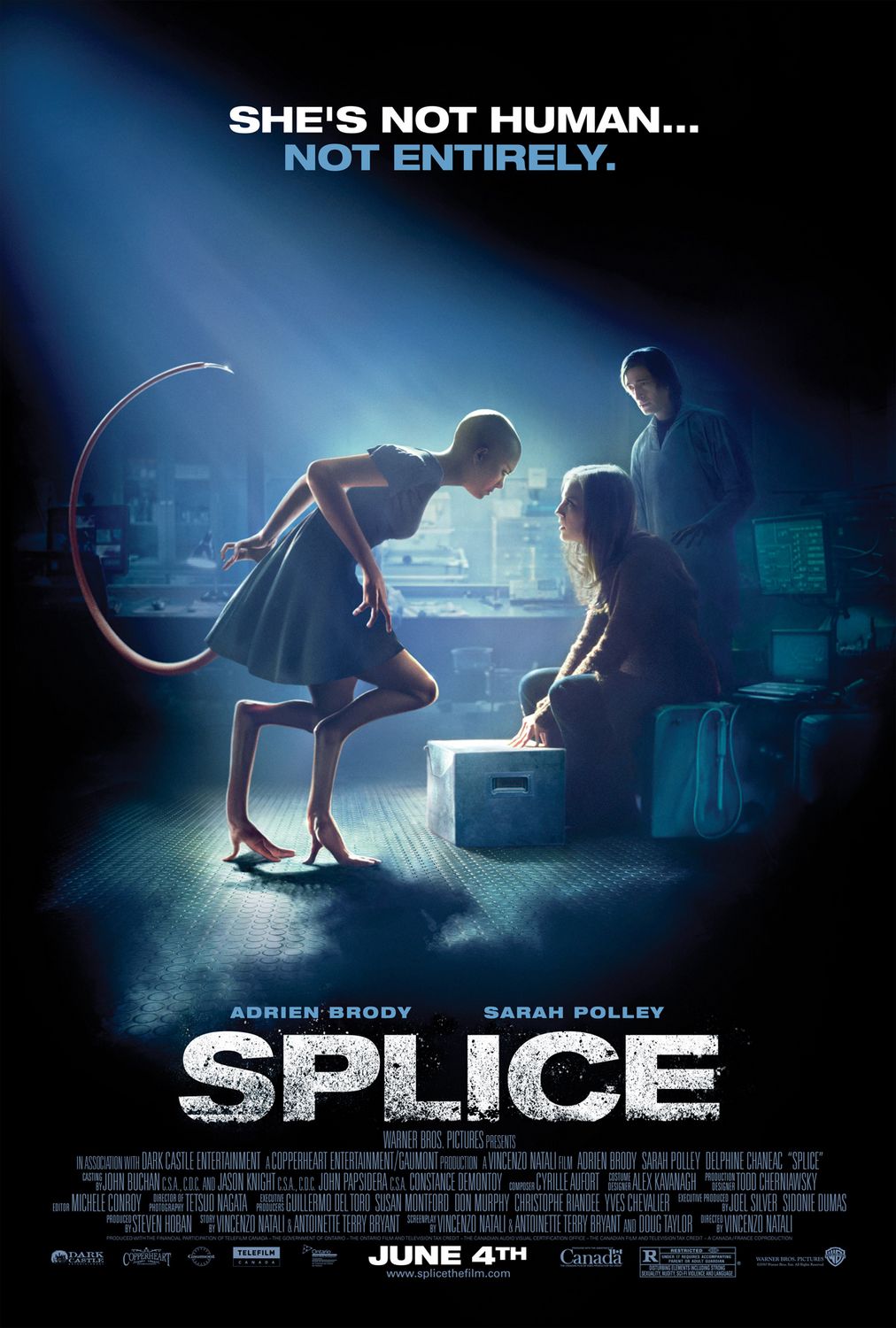 Extra Large Movie Poster Image for Splice (#3 of 10)