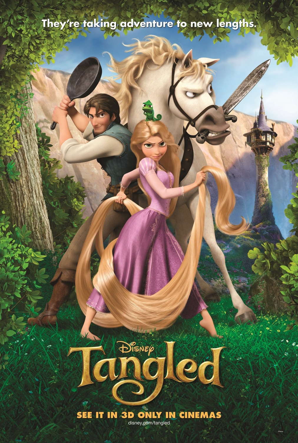 Extra Large Movie Poster Image for Tangled (#3 of 6)