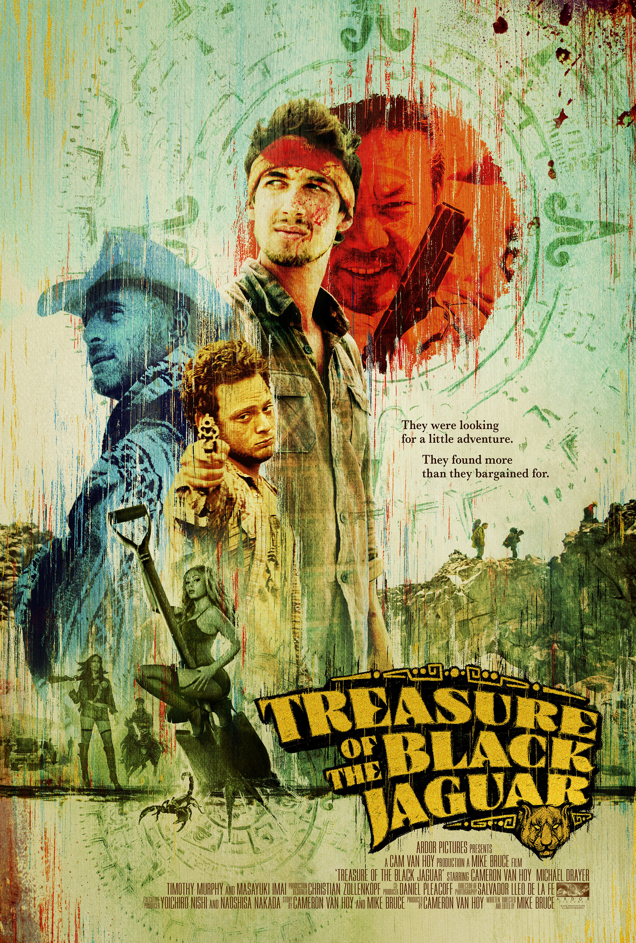 Mega Sized Movie Poster Image for Treasure of the Black Jaguar 