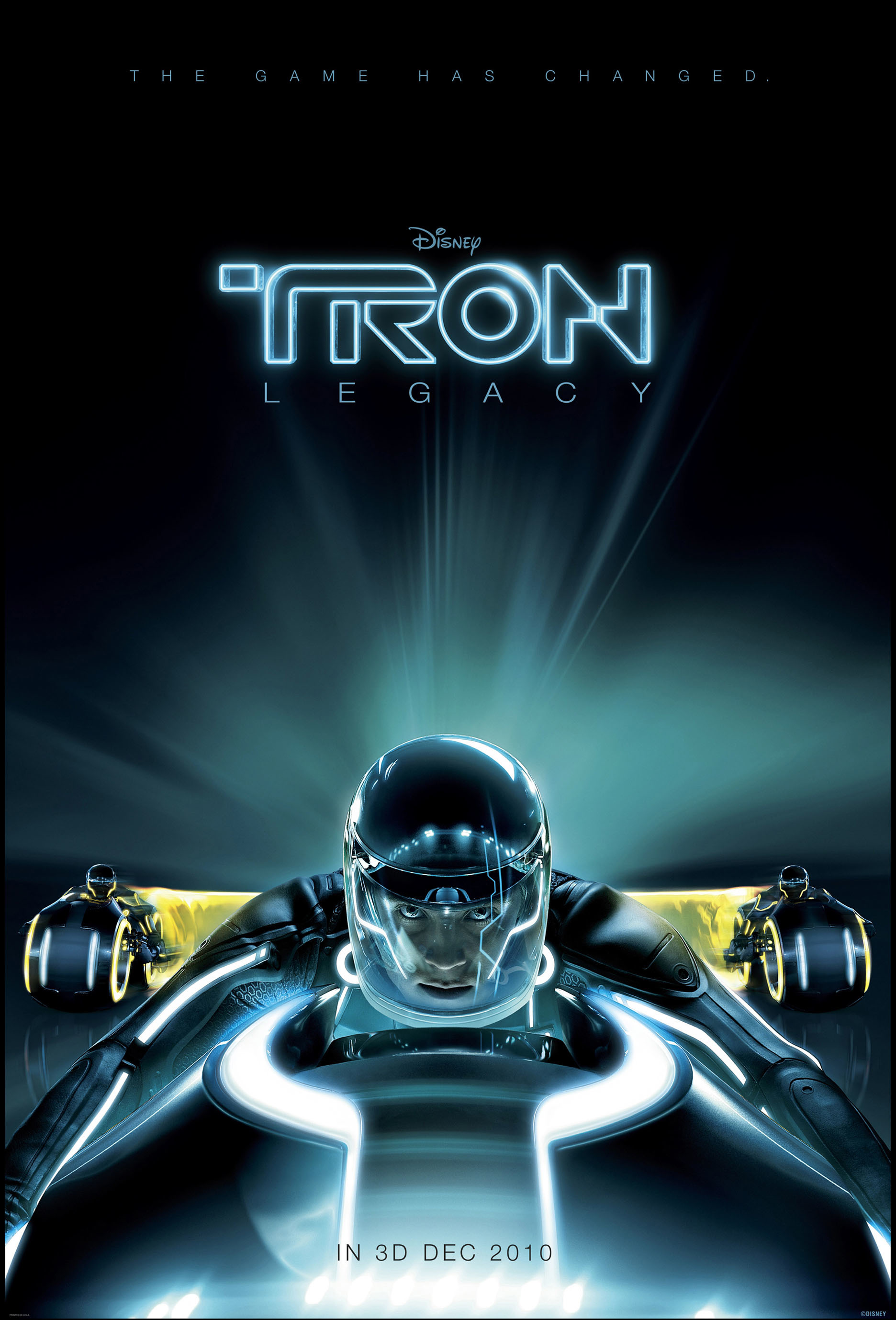 Mega Sized Movie Poster Image for Tron Legacy (#1 of 26)