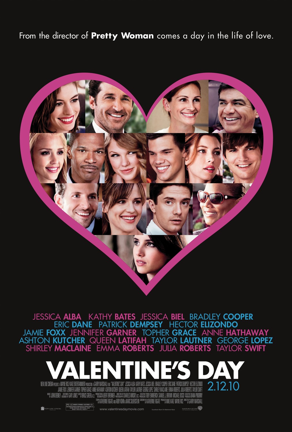 Extra Large Movie Poster Image for Valentine's Day (#1 of 6)
