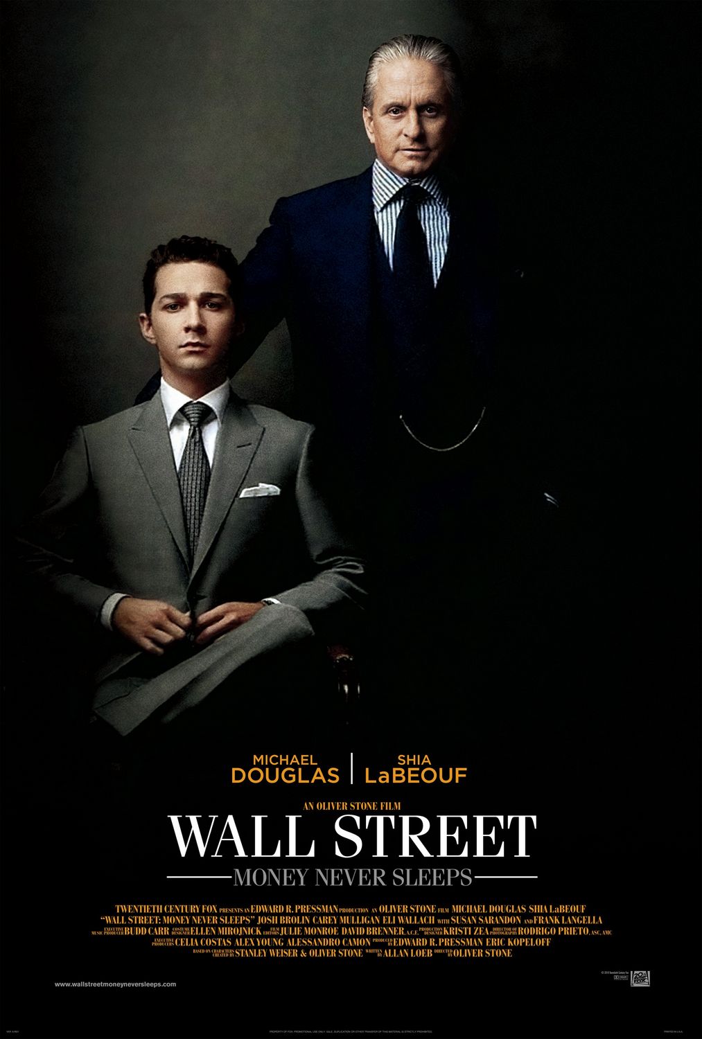 Extra Large Movie Poster Image for Wall Street: Money Never Sleeps (#1 of 4)