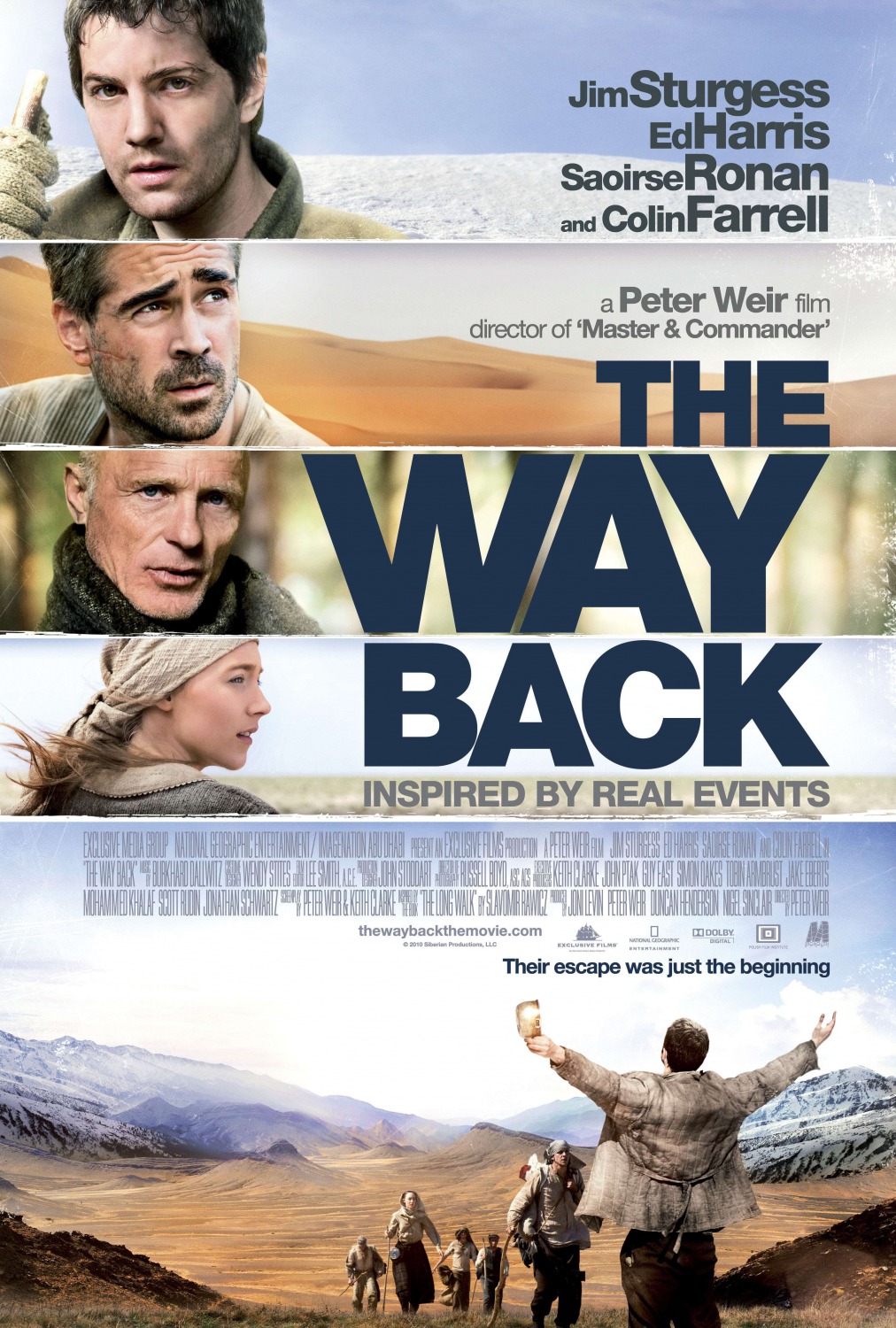 Extra Large Movie Poster Image for The Way Back (#1 of 5)