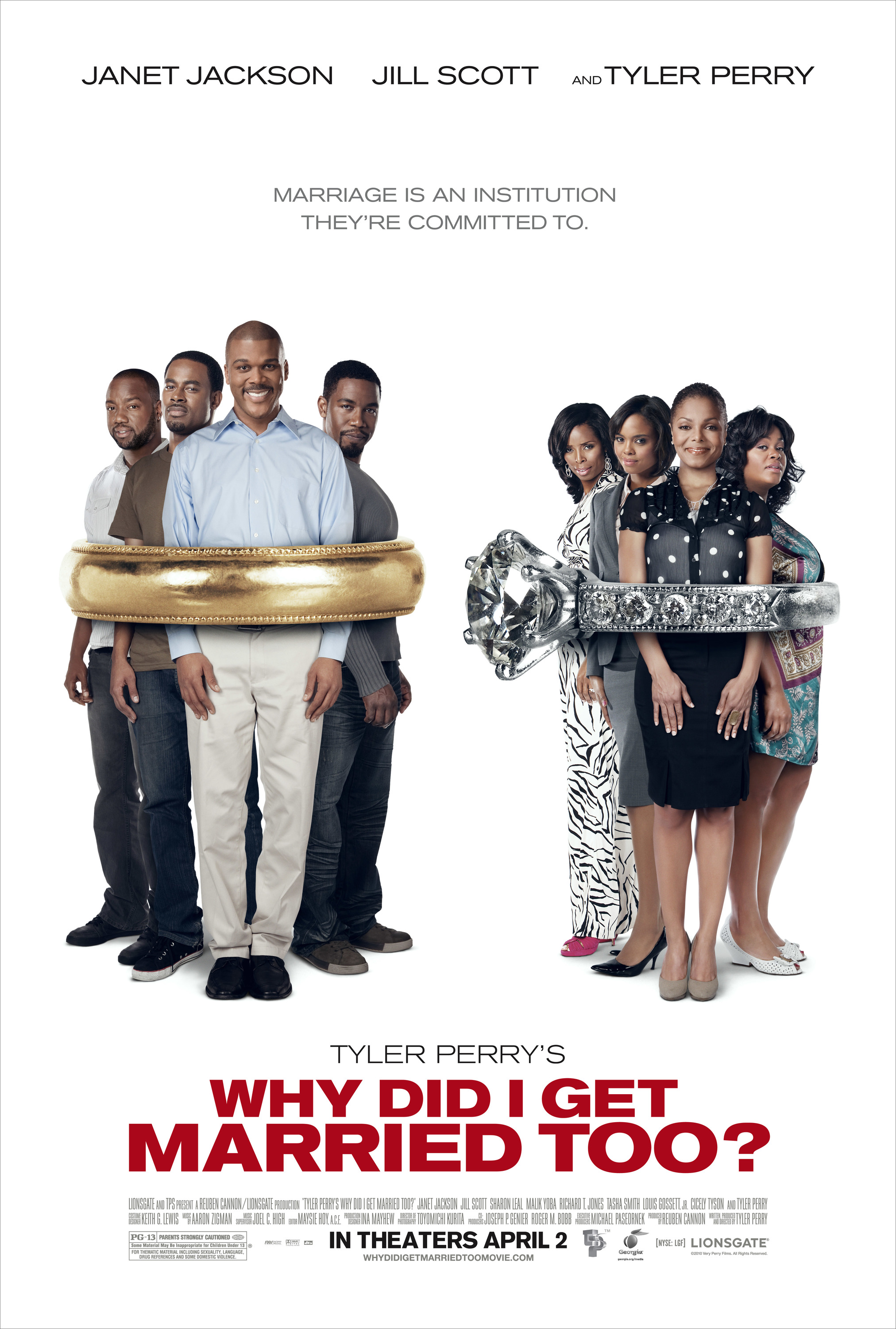 Mega Sized Movie Poster Image for Why Did I Get Married Too (#2 of 2)