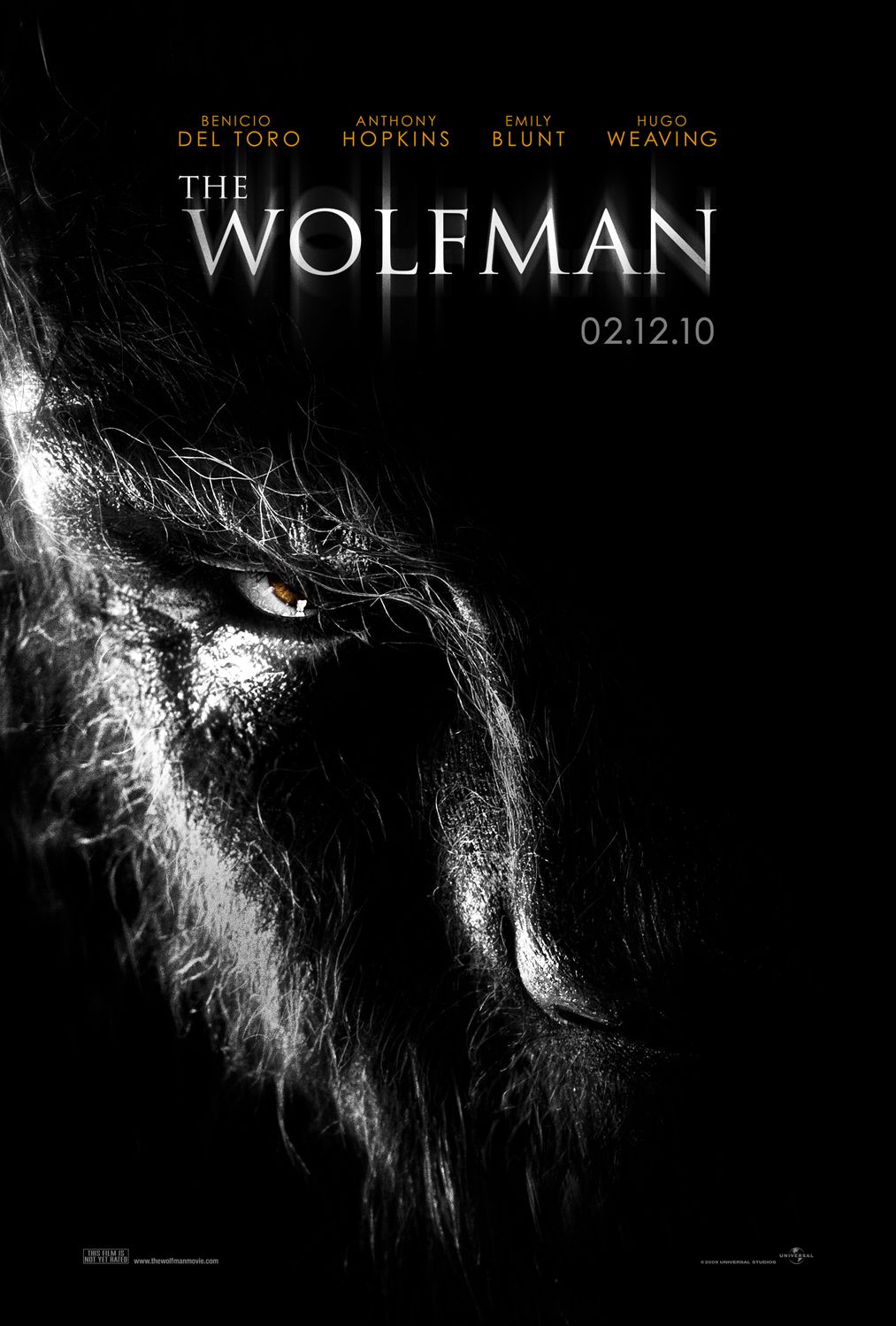 Extra Large Movie Poster Image for The Wolfman (#2 of 11)