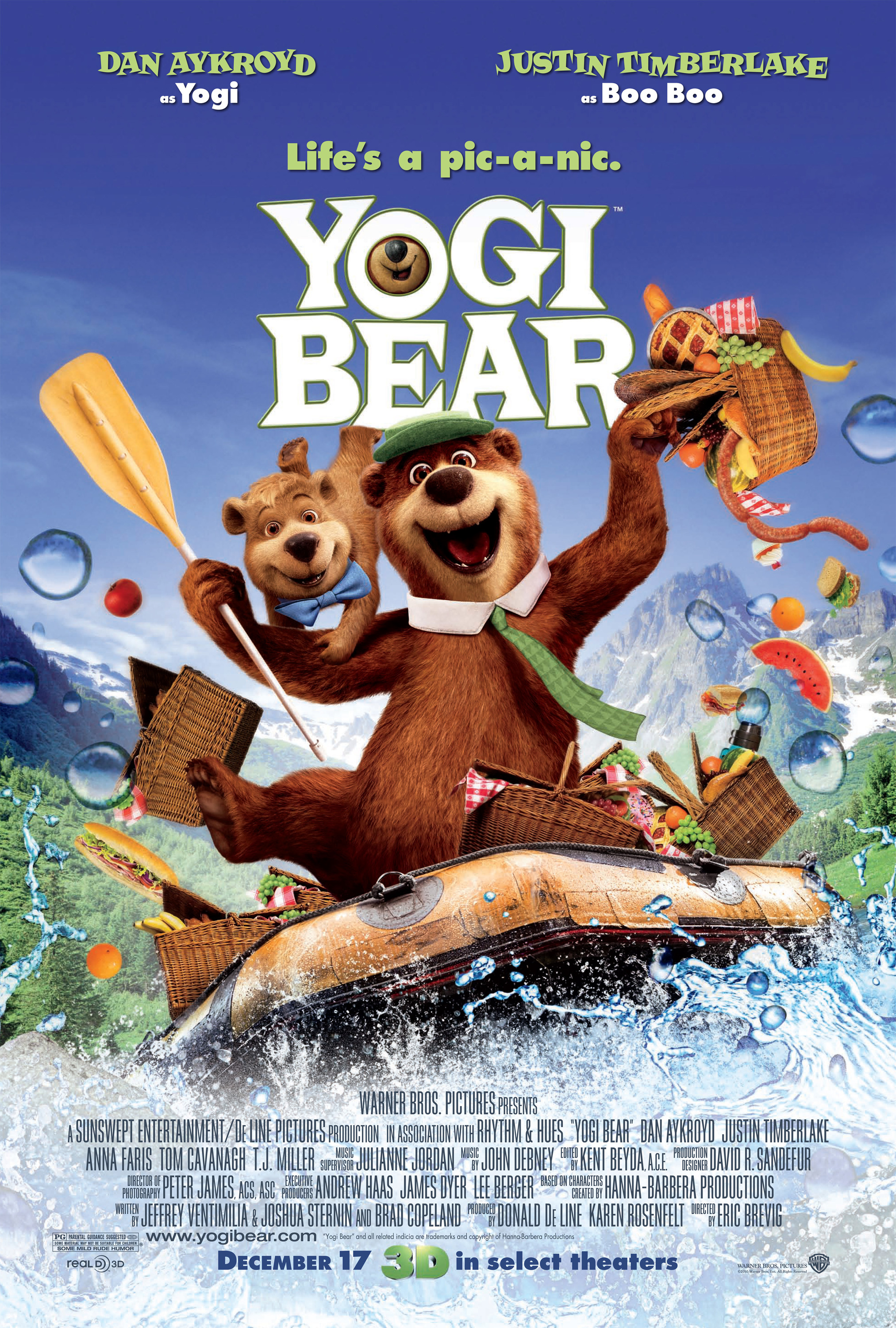 Mega Sized Movie Poster Image for Yogi Bear (#5 of 12)
