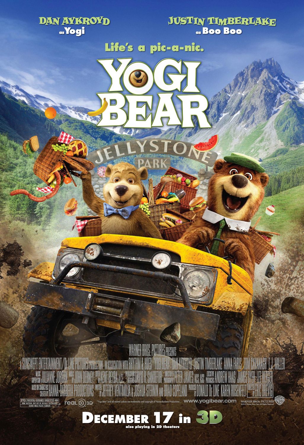 Extra Large Movie Poster Image for Yogi Bear (#8 of 12)
