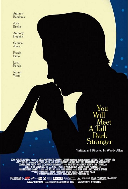You Will Meet a Tall Dark Stranger Movie Poster