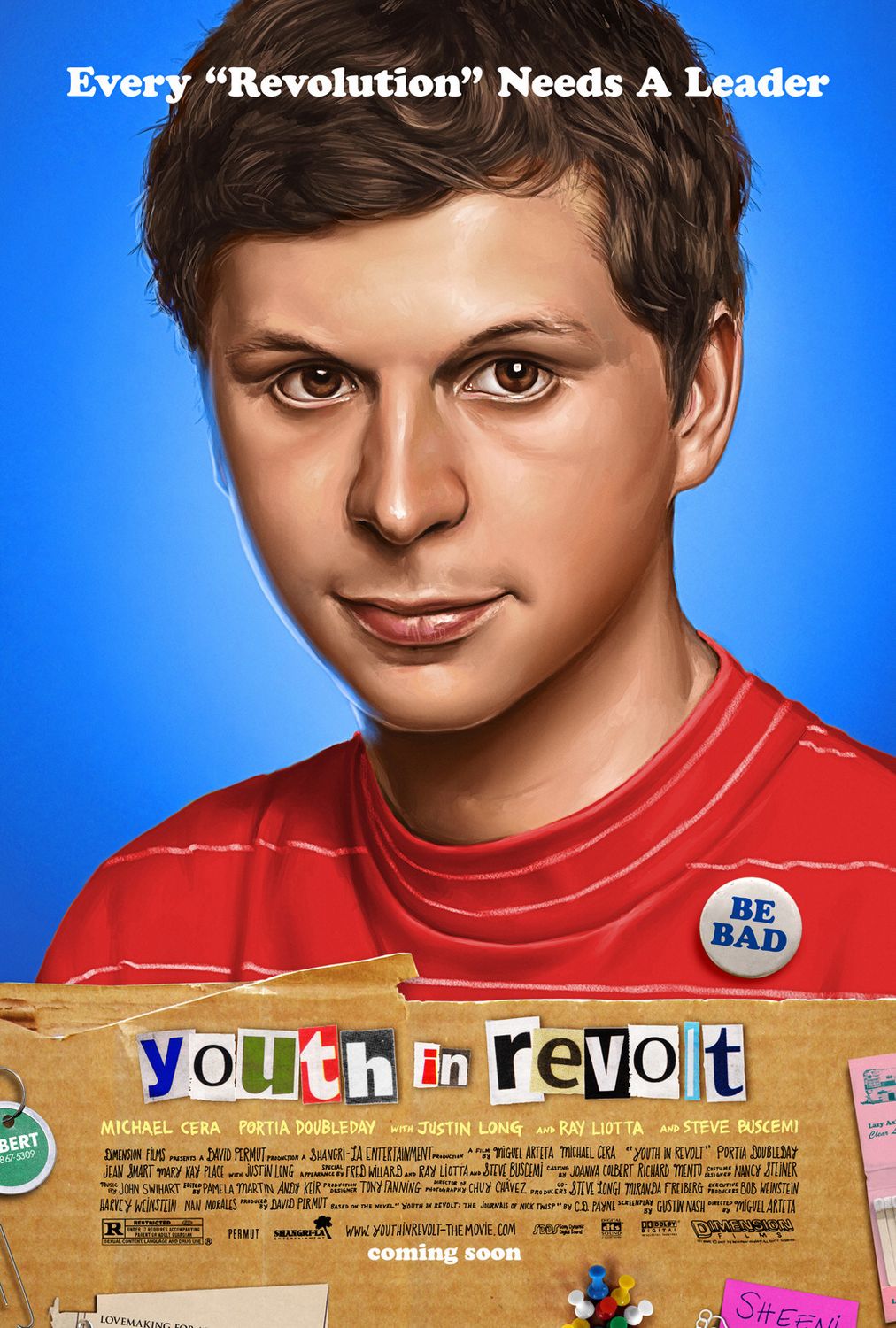 Extra Large Movie Poster Image for Youth in Revolt (#1 of 3)