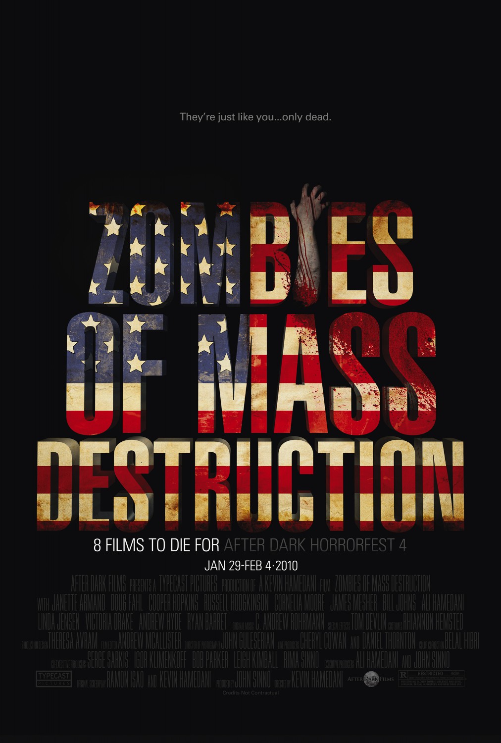 Extra Large Movie Poster Image for Zombies of Mass Destruction (#2 of 2)