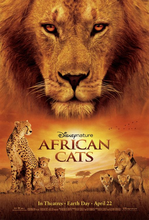 African Cats: Kingdom of Courage Movie Poster