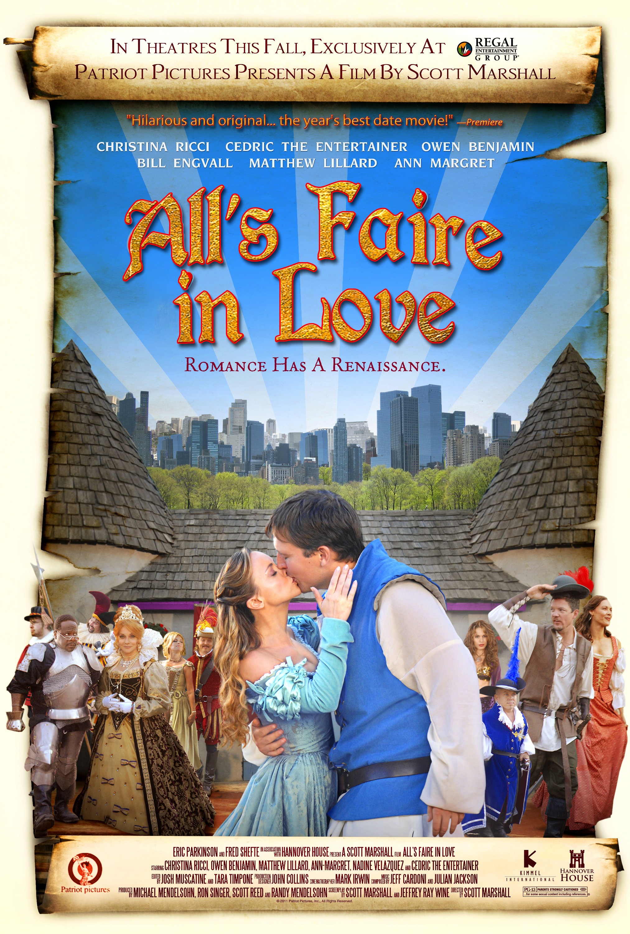 Mega Sized Movie Poster Image for All's Faire in Love 