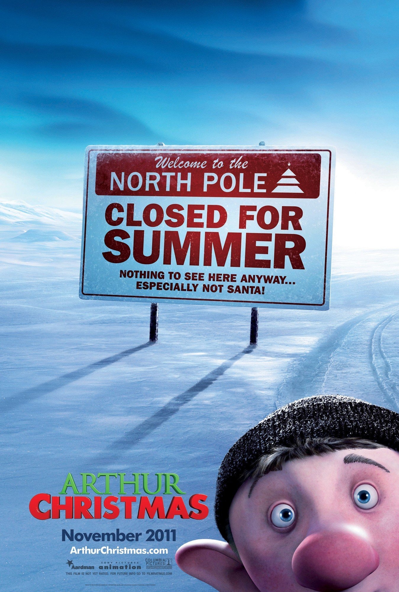 Mega Sized Movie Poster Image for Arthur Christmas (#2 of 10)