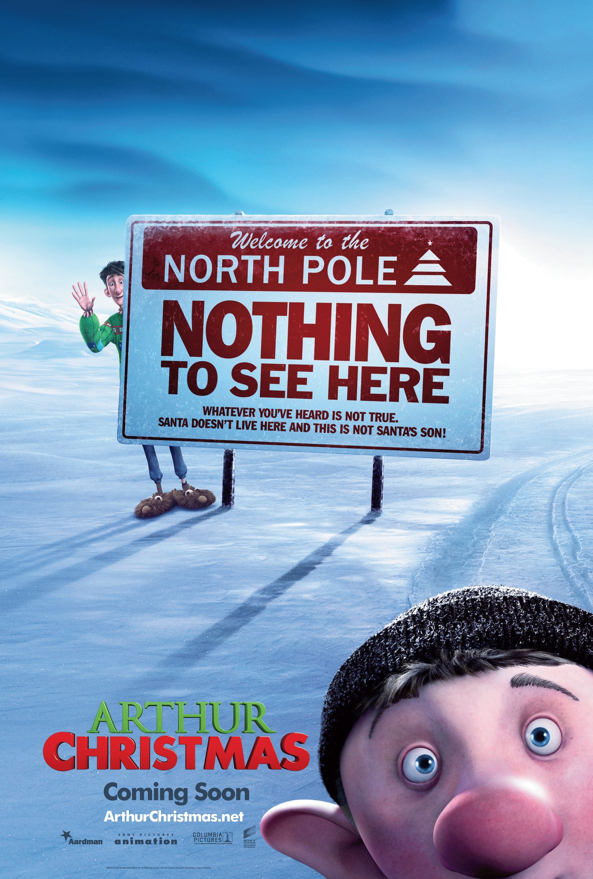 Mega Sized Movie Poster Image for Arthur Christmas (#3 of 10)