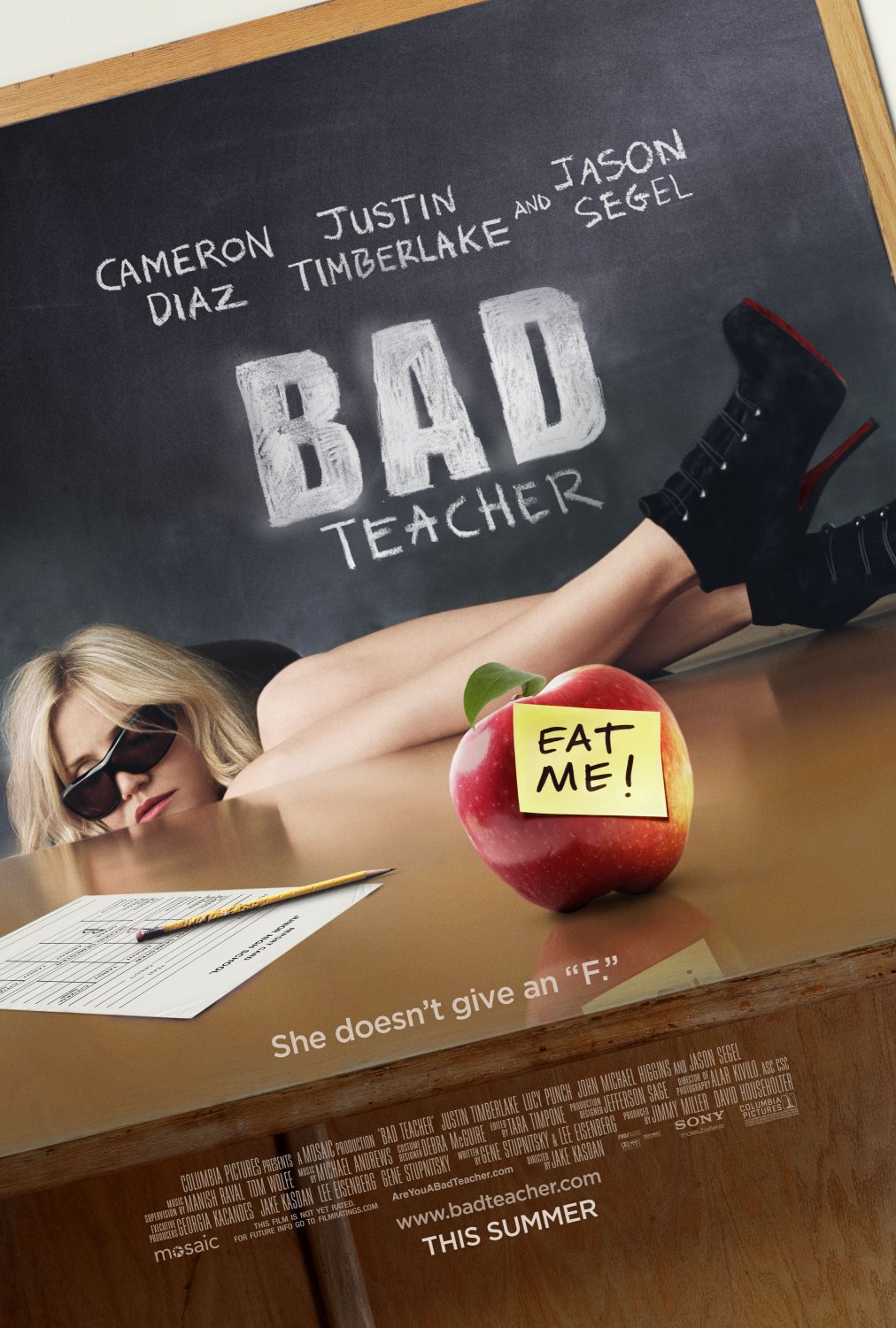 Extra Large Movie Poster Image for Bad Teacher (#1 of 2)