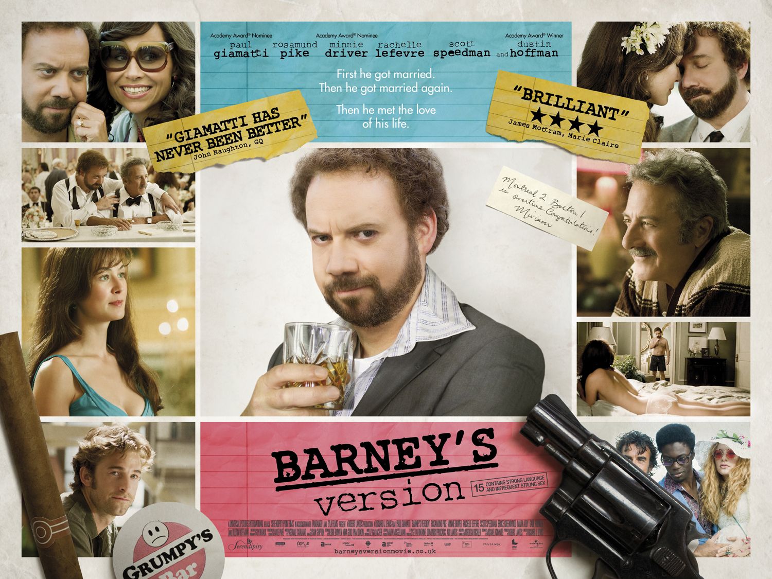 Extra Large Movie Poster Image for Barney's Version (#2 of 5)