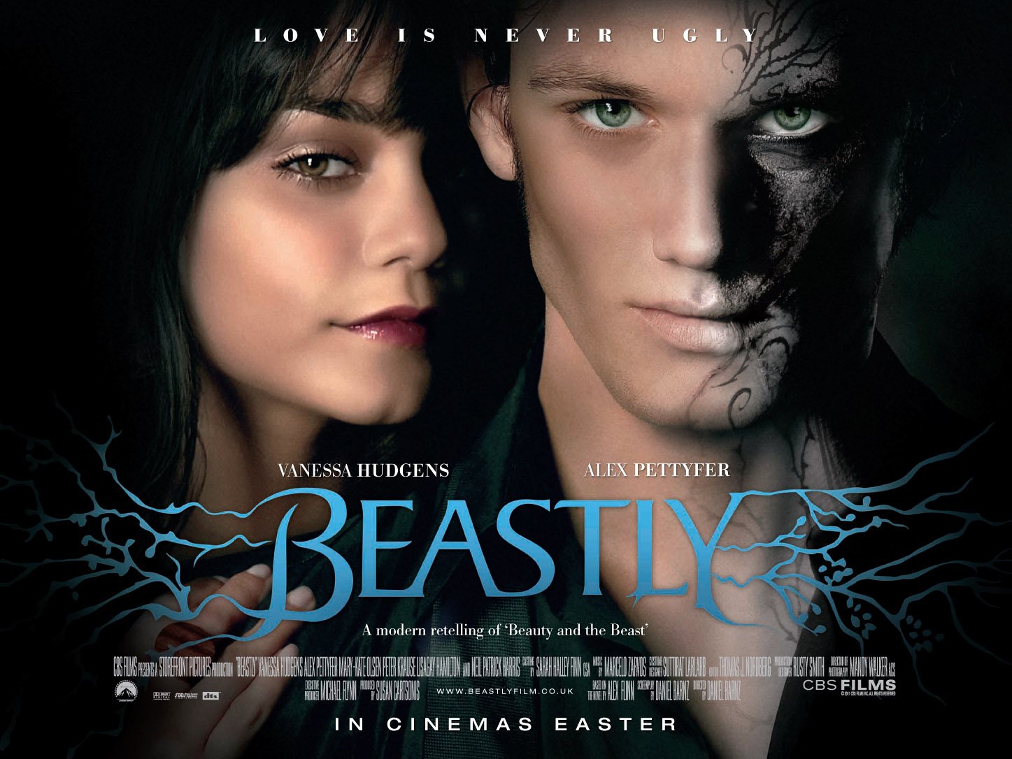 Znalezione obrazy dla zapytania beastly movie poster