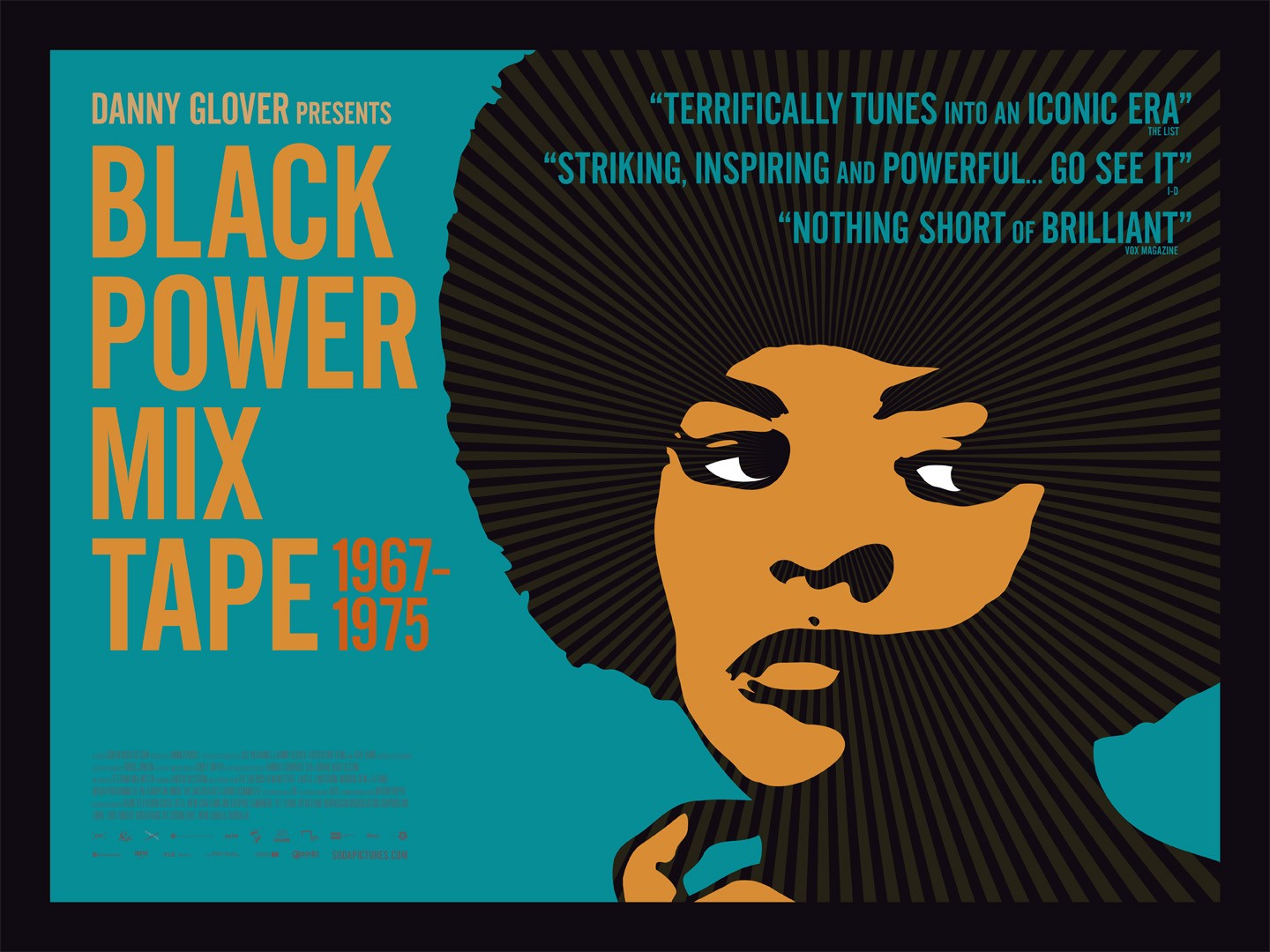 Extra Large Movie Poster Image for The Black Power Mixtape 1967-1975 (#2 of 2)