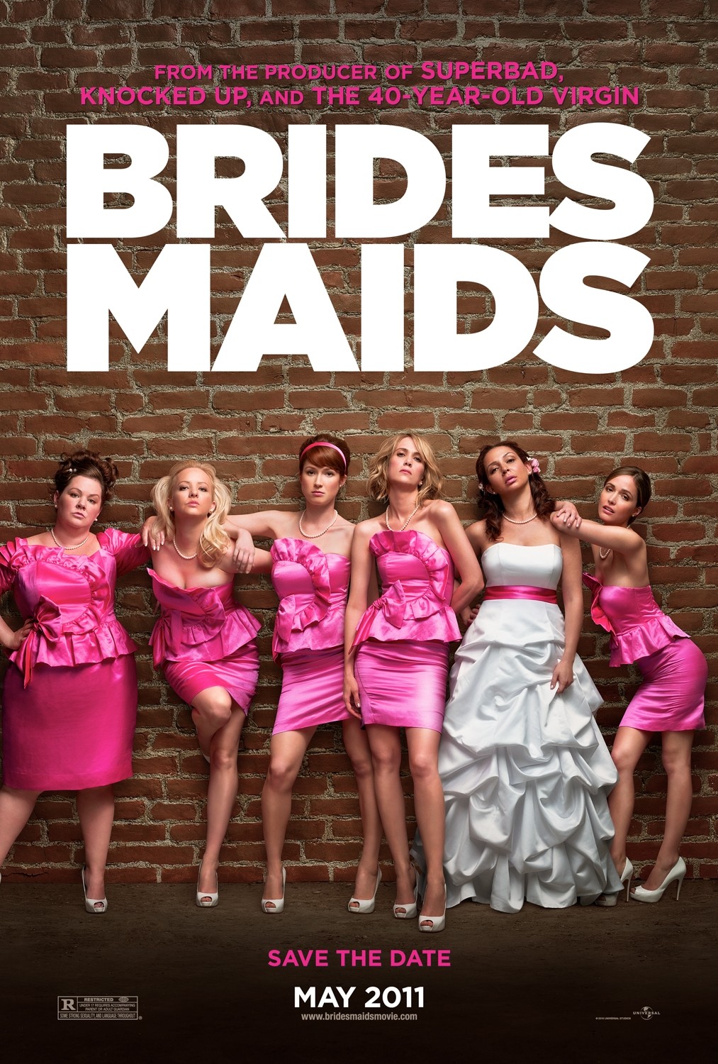 Extra Large Movie Poster Image for Bridesmaids (#1 of 10)