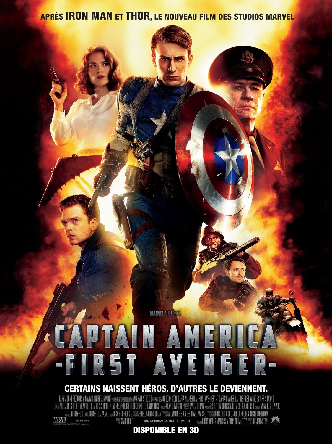 Captain America The First Avenger Ver4 Xlg 