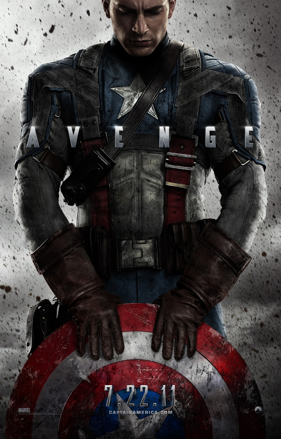 Extra Large Movie Poster Image for Captain America: The First Avenger (#1 of 6)