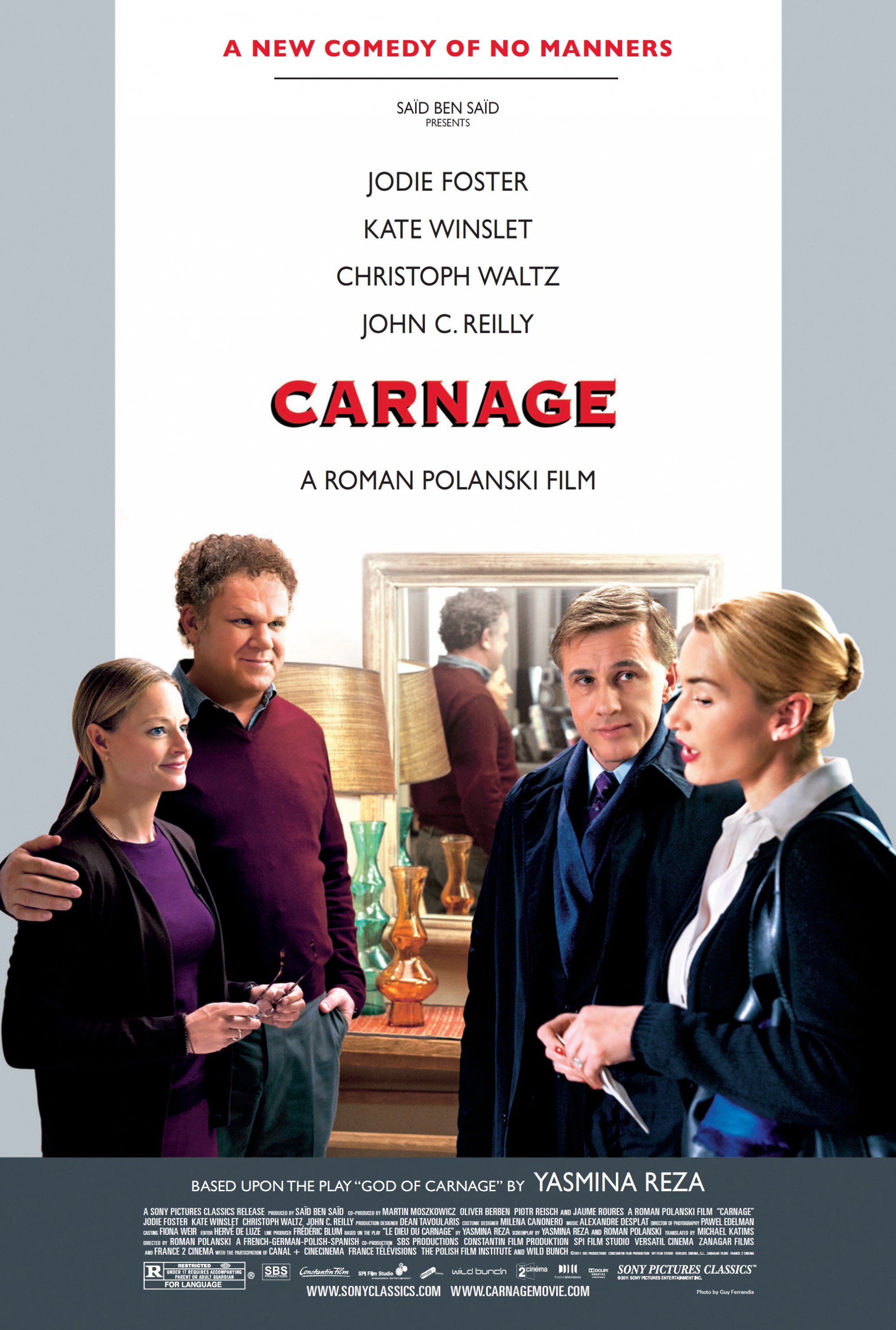 Mega Sized Movie Poster Image for Carnage (#2 of 5)