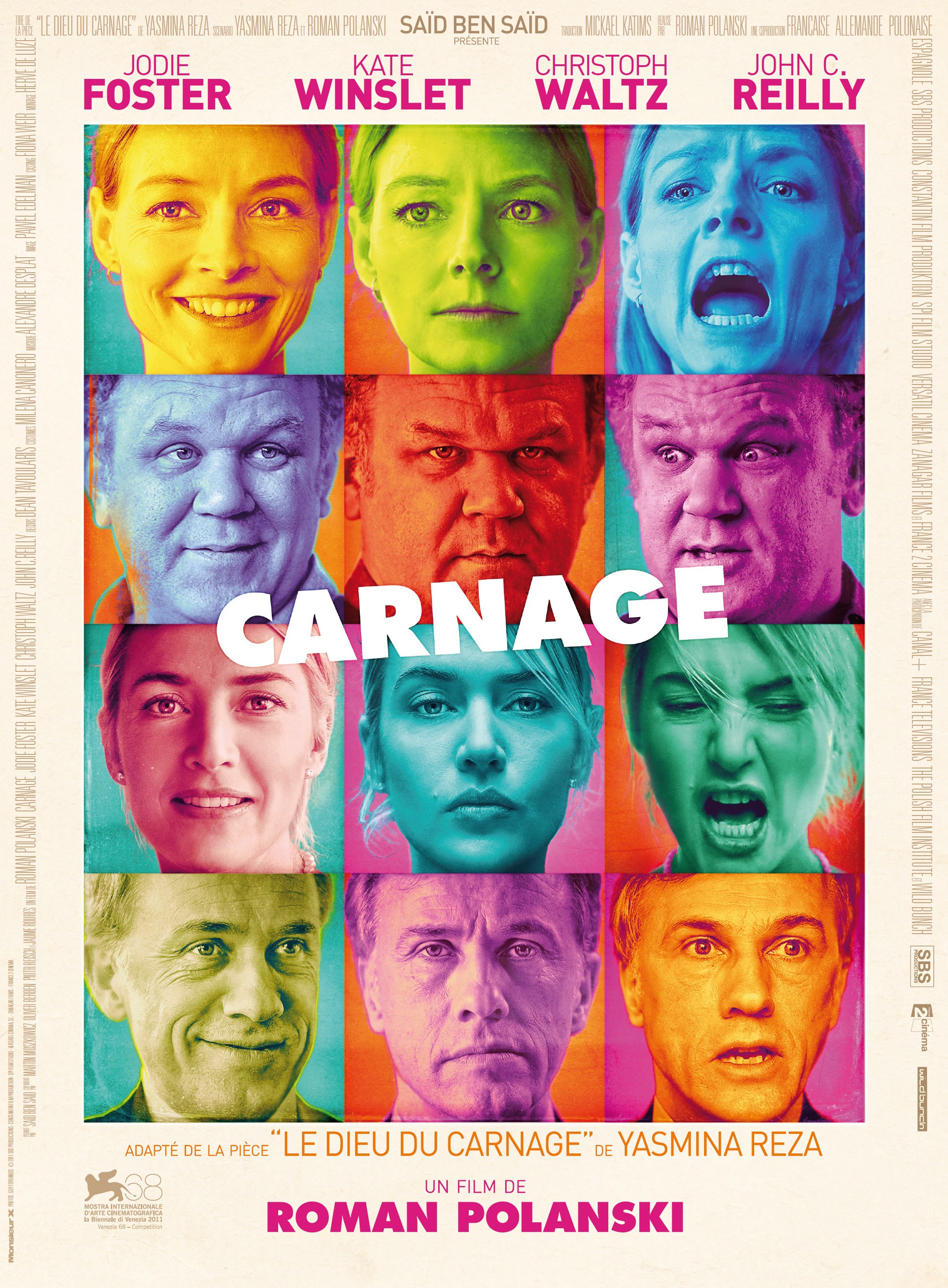 Mega Sized Movie Poster Image for Carnage (#1 of 5)
