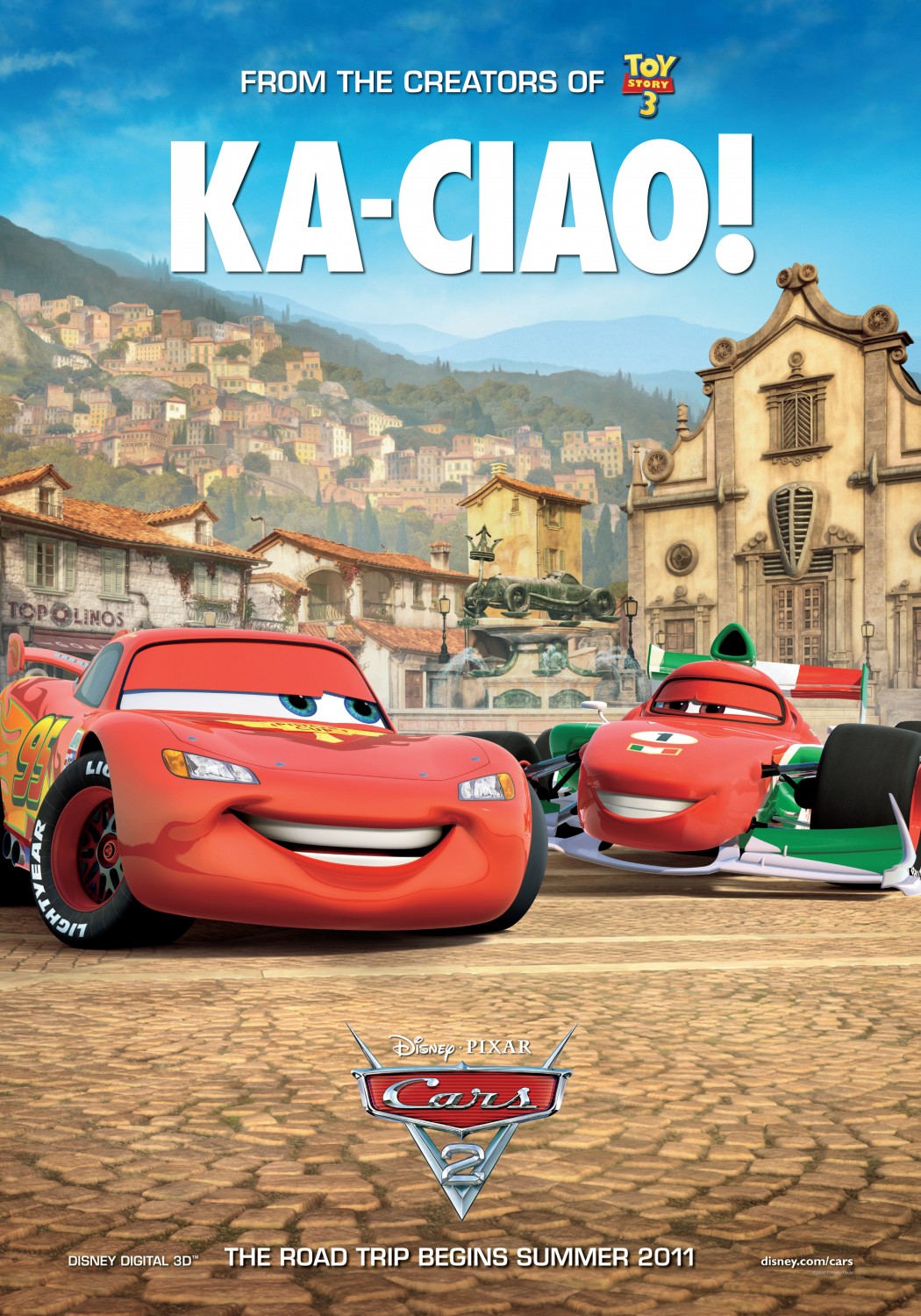 Extra Large Movie Poster Image for Cars 2 (#11 of 18)