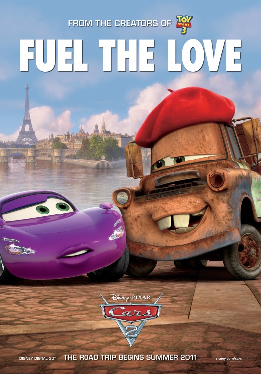 Cars 2 Movie Poster