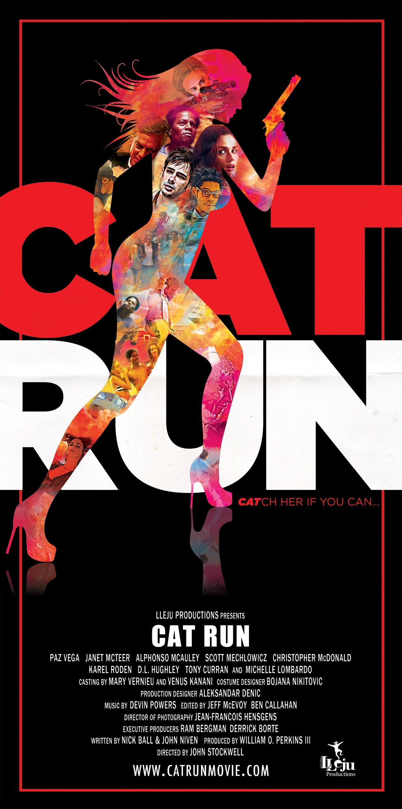 Mega Sized Movie Poster Image for Cat Run 