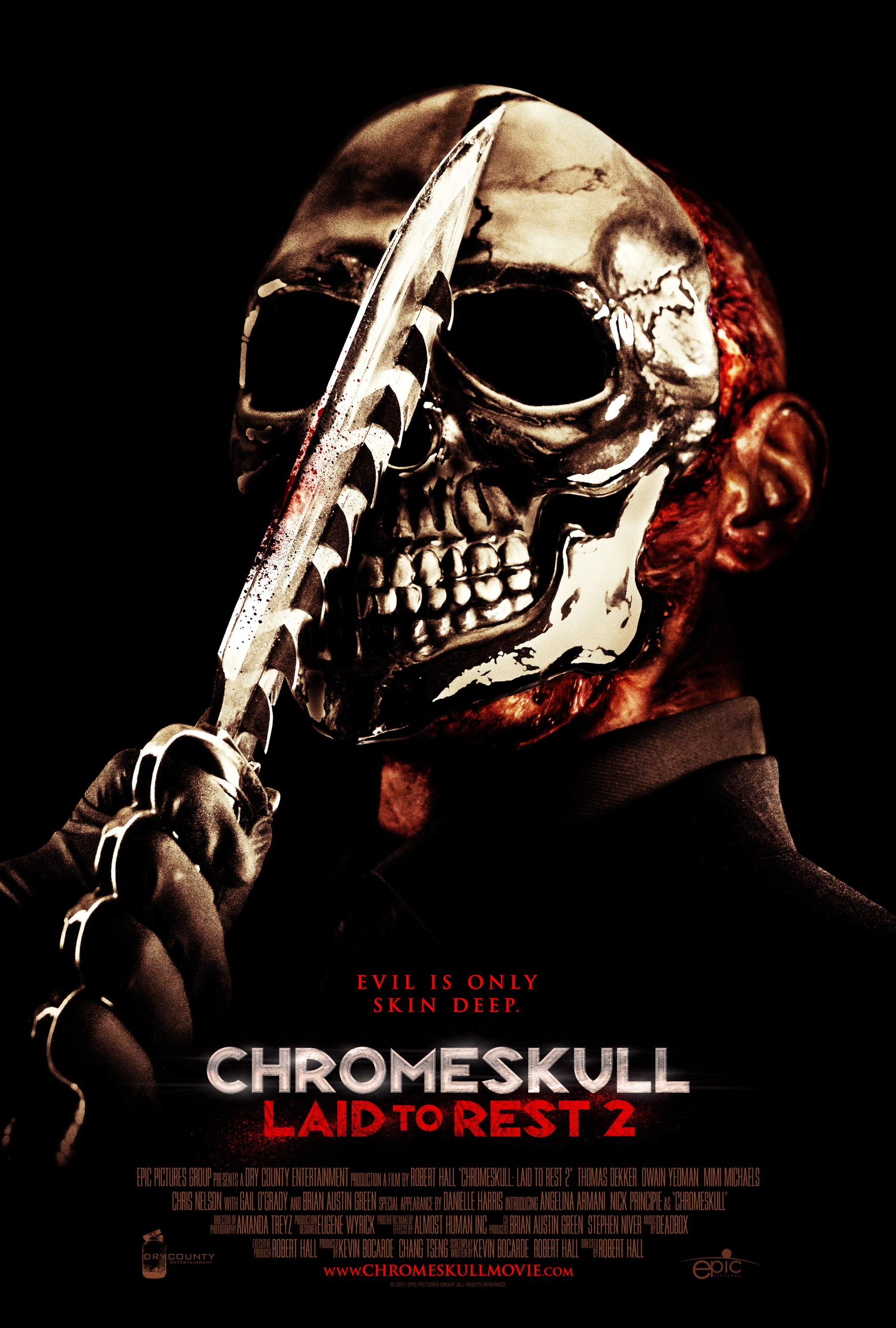 Mega Sized Movie Poster Image for ChromeSkull: Laid to Rest 2 (#2 of 3)