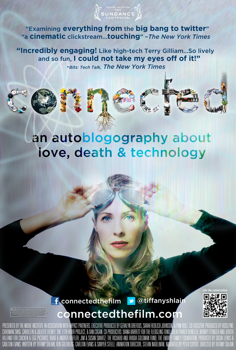 Extra Large Movie Poster Image for Connected: An Autoblogography About Love, Death & Technology 