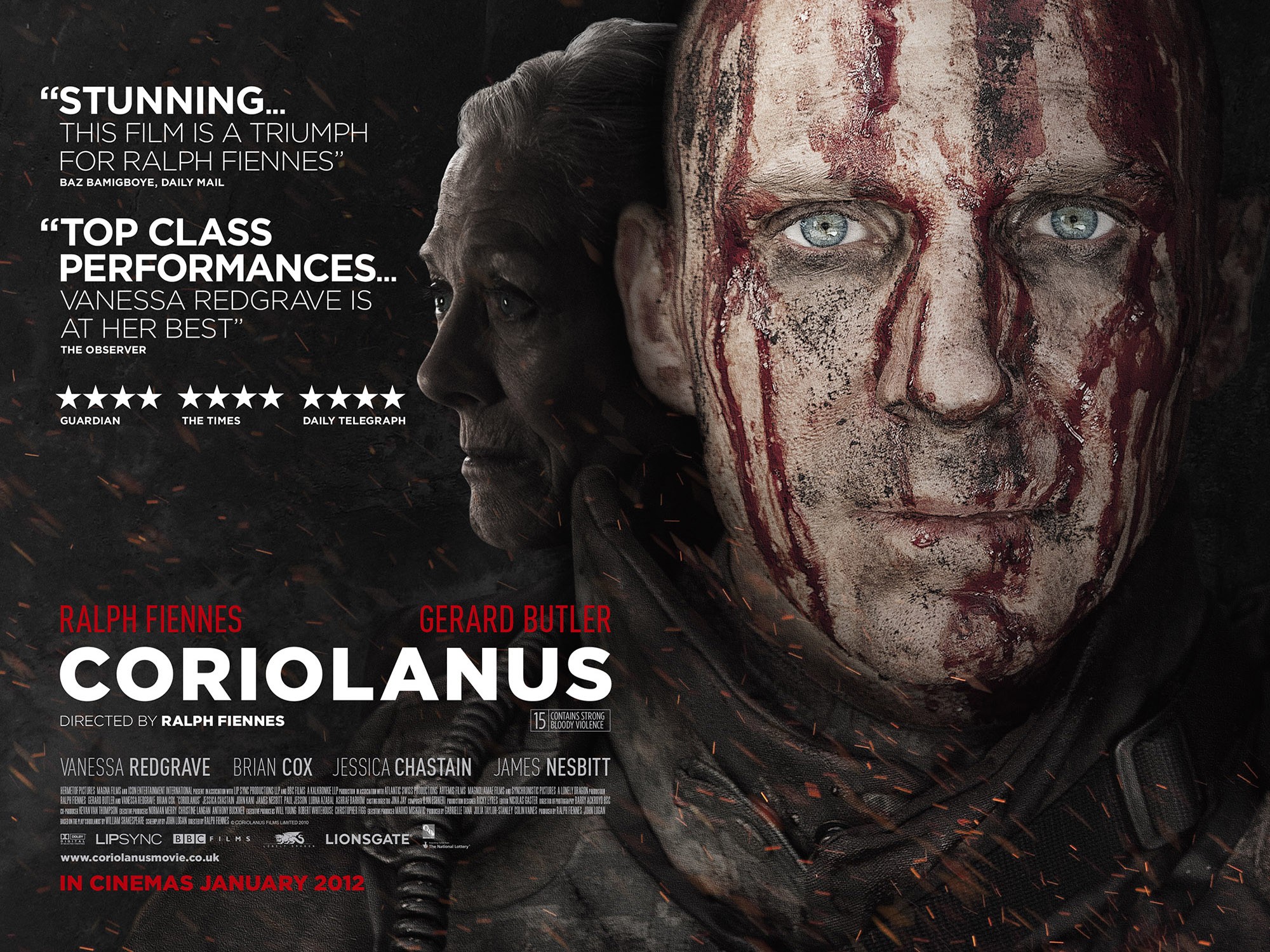 Mega Sized Movie Poster Image for Coriolanus (#2 of 4)