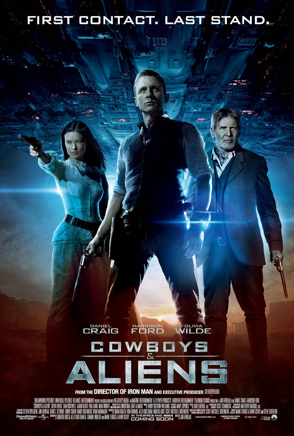 Extra Large Movie Poster Image for Cowboys & Aliens (#5 of 9)