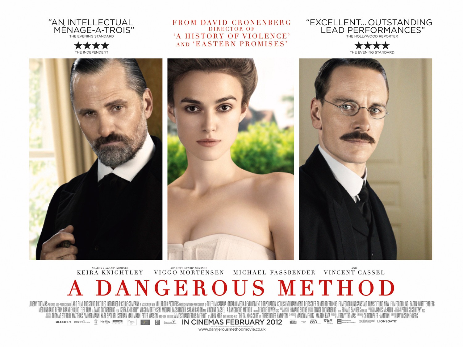 Extra Large Movie Poster Image for A Dangerous Method (#5 of 5)