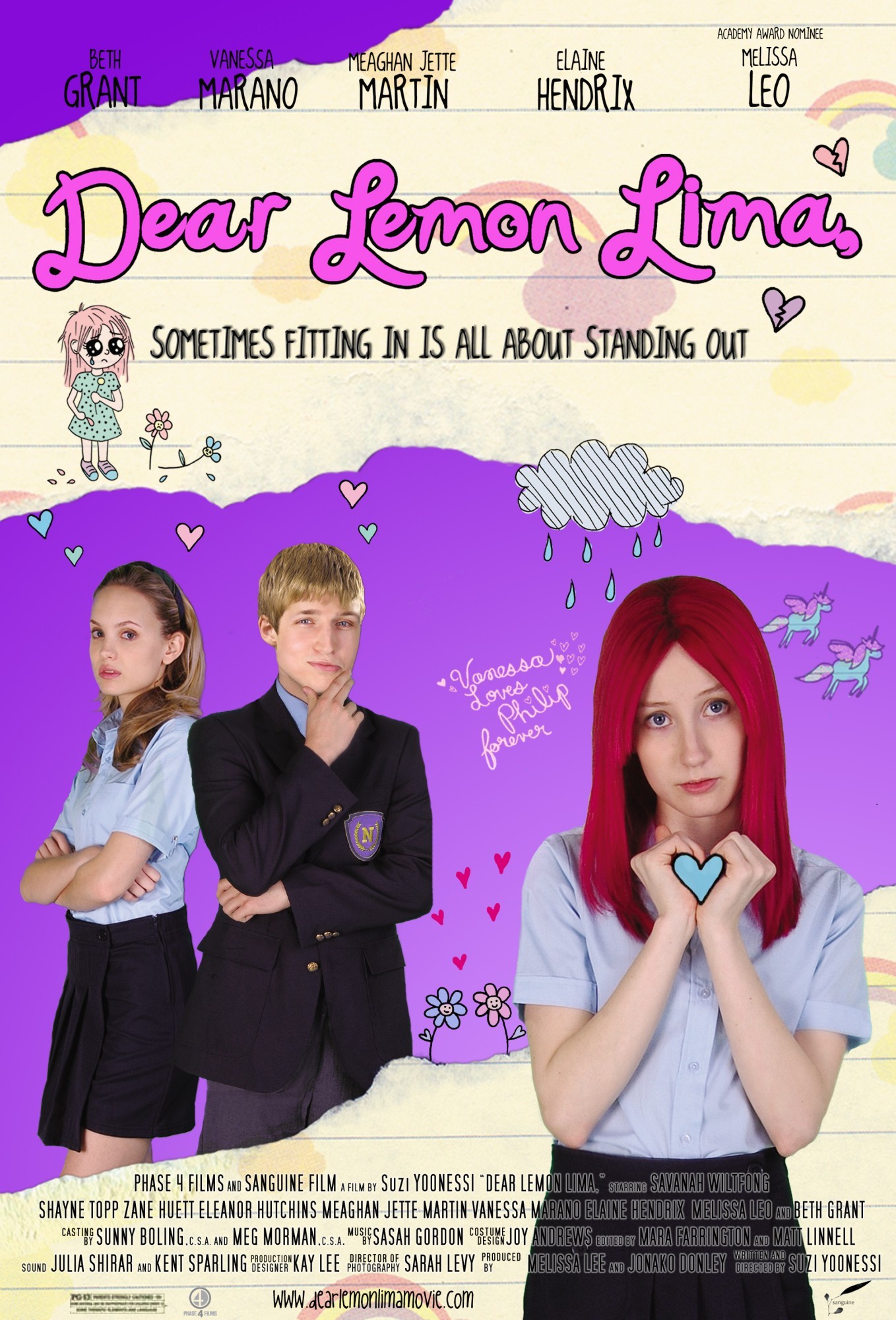 Mega Sized Movie Poster Image for Dear Lemon Lima (#1 of 2)