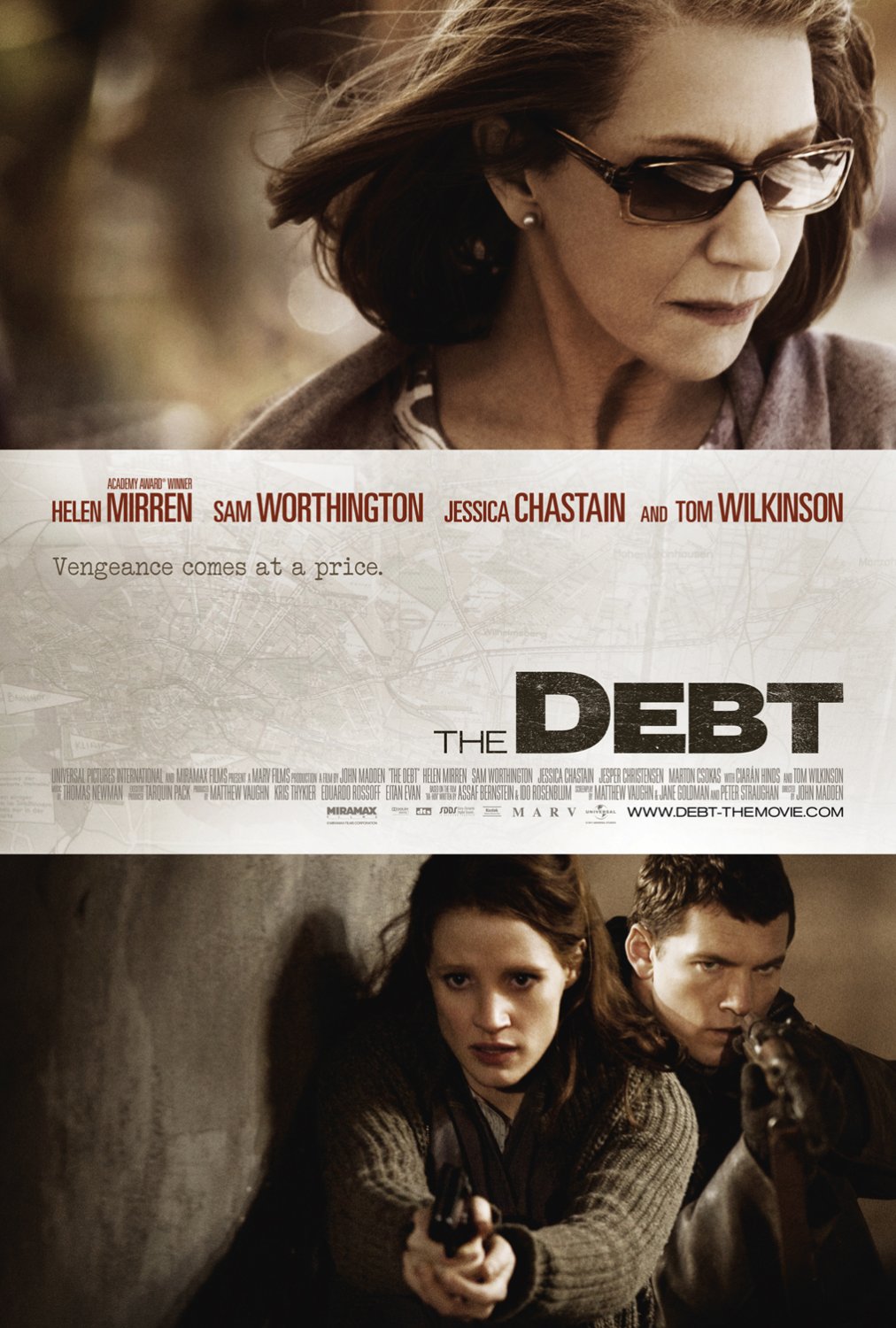 Extra Large Movie Poster Image for The Debt (#1 of 2)