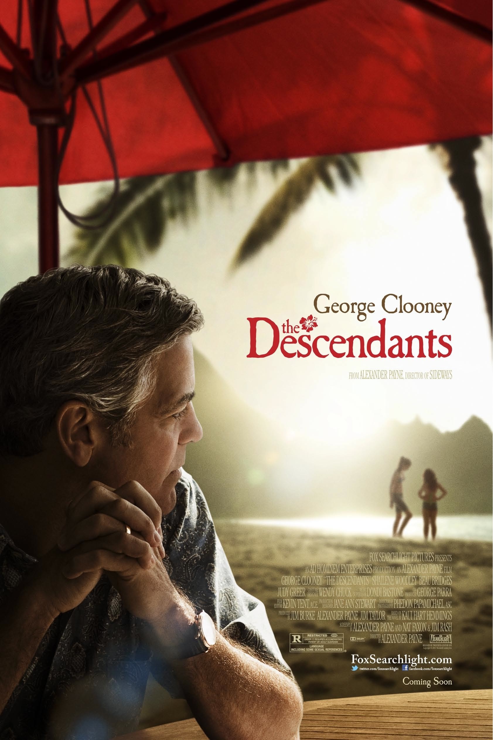 Mega Sized Movie Poster Image for The Descendants (#1 of 4)