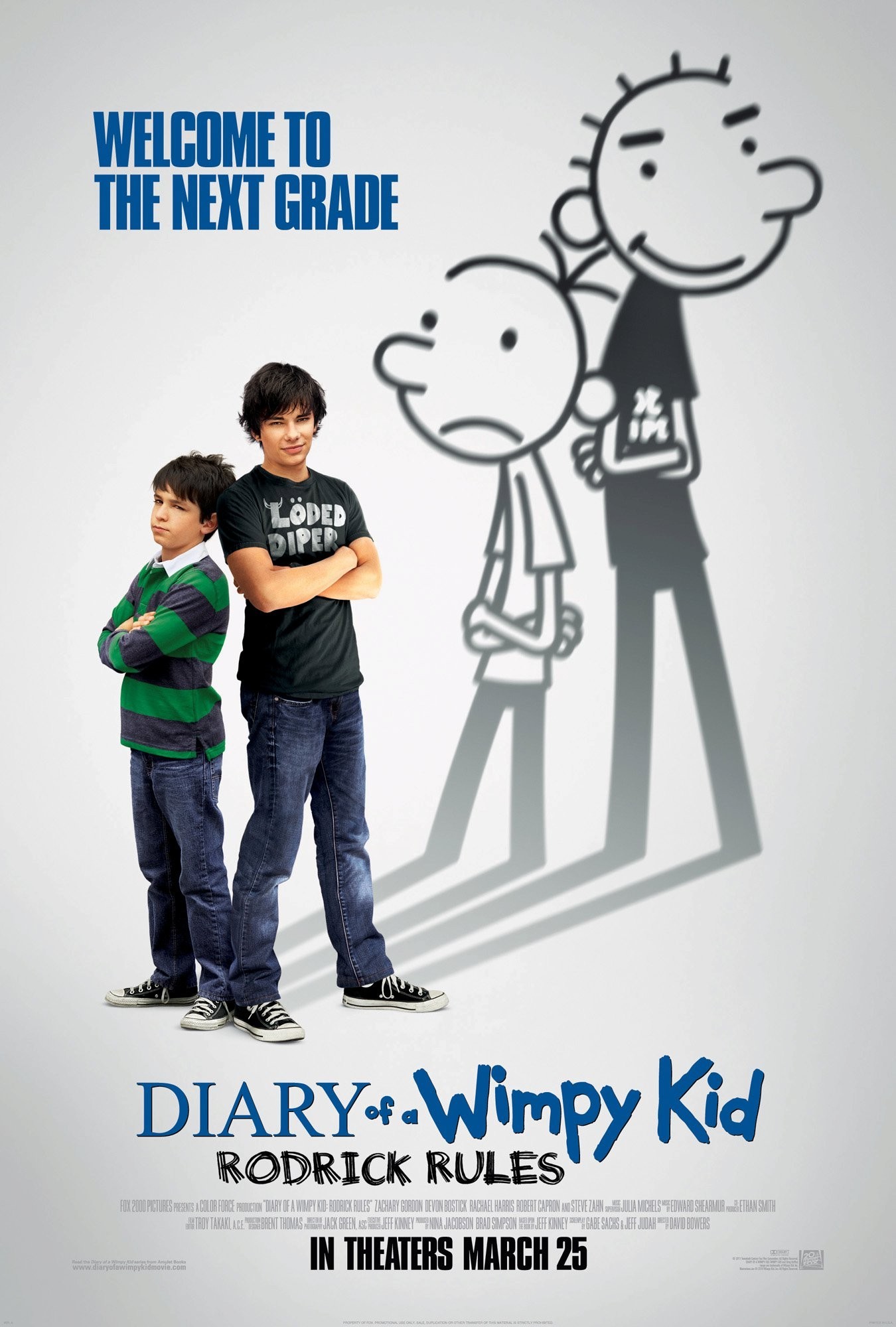 Mega Sized Movie Poster Image for Diary of a Wimpy Kid: Rodrick Rules 