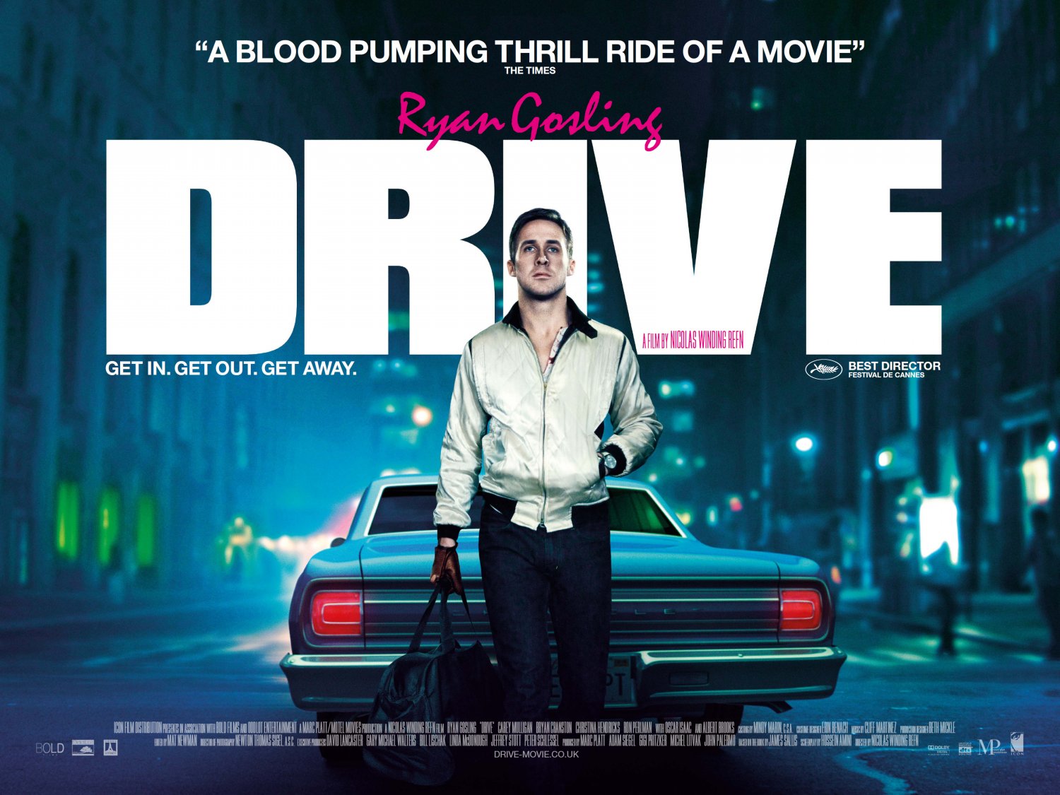 Drive (#4 of 20): Extra Large Movie Poster Image - IMP Awards
