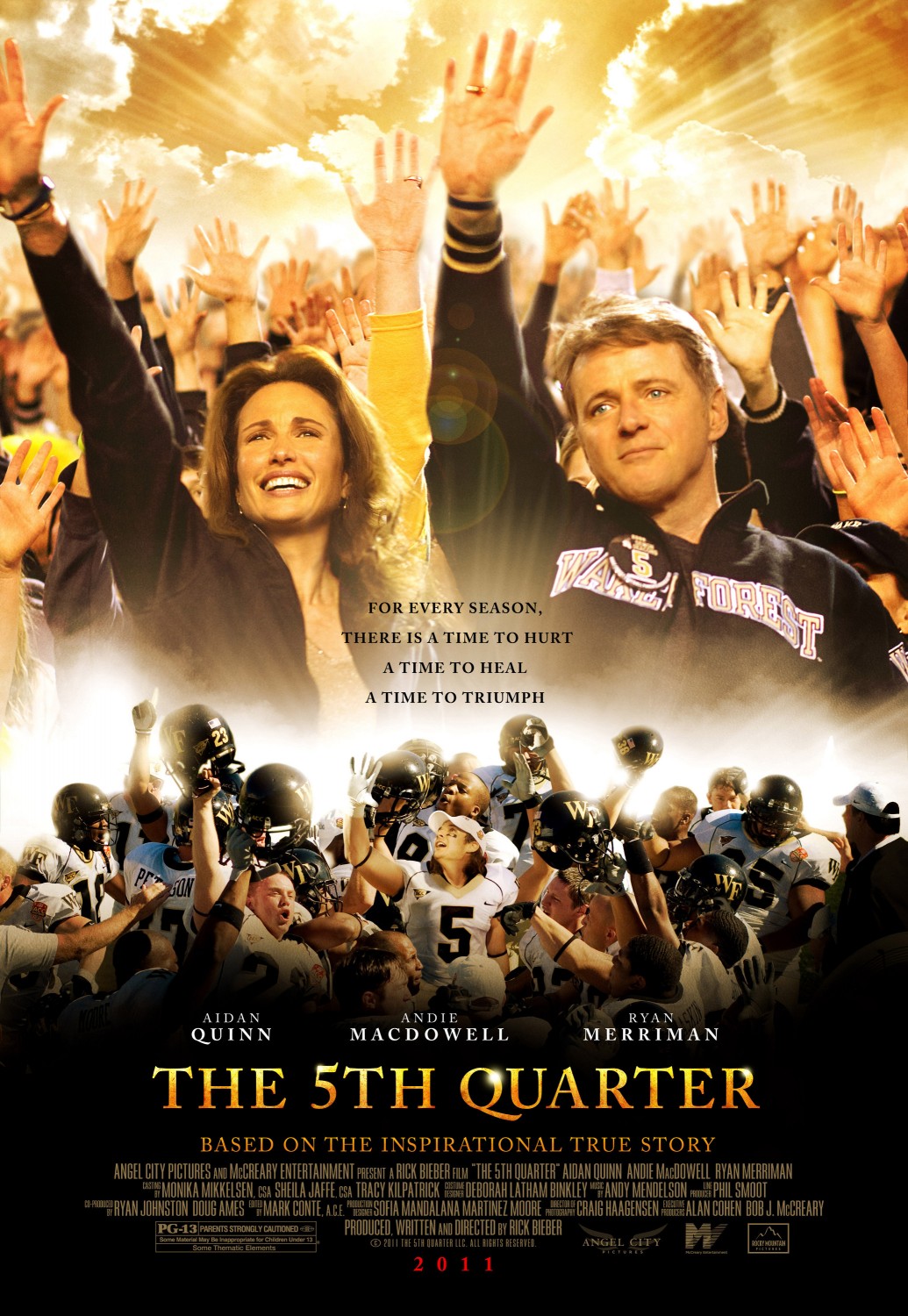 Extra Large Movie Poster Image for The 5th Quarter 