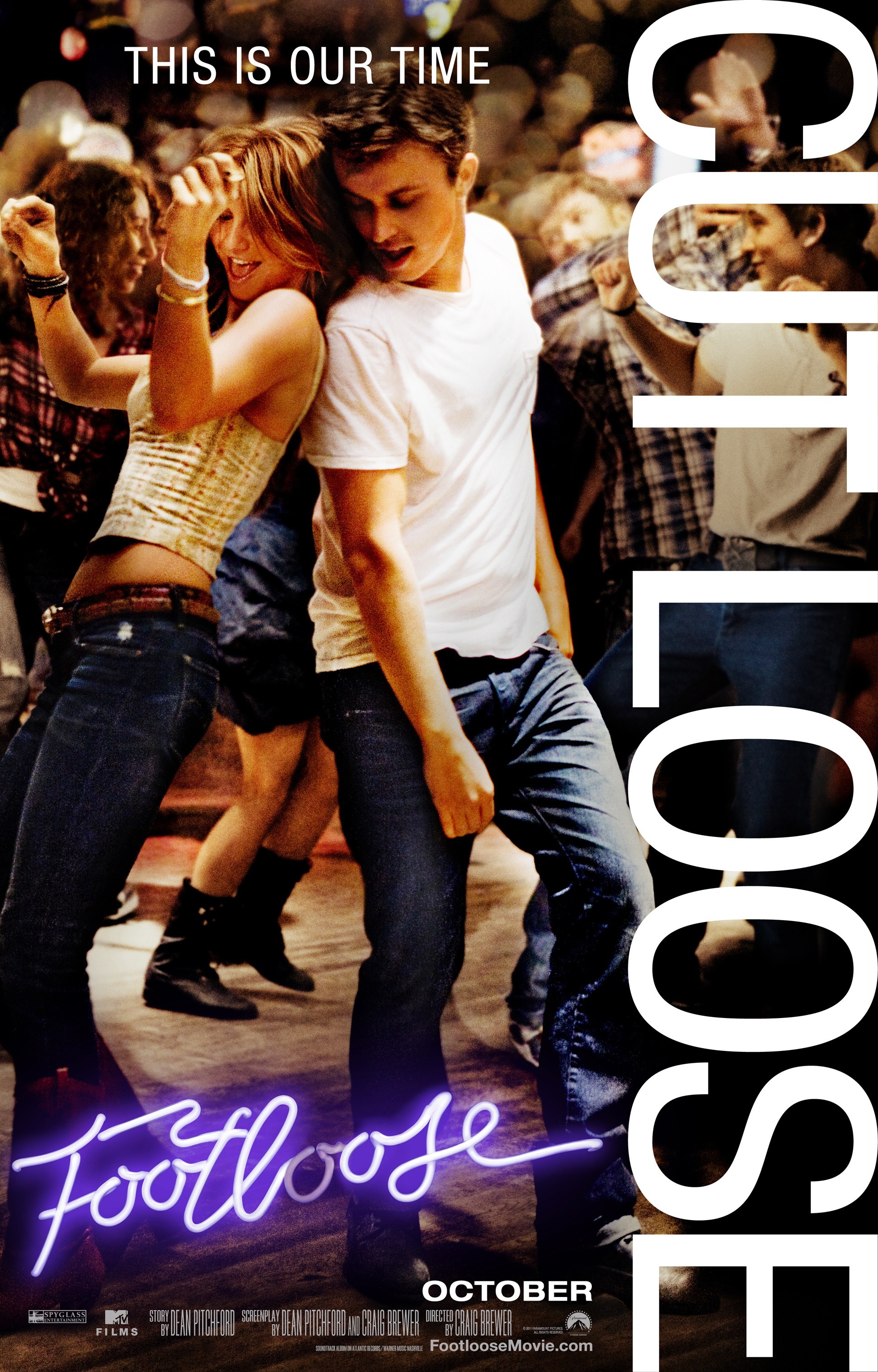 Mega Sized Movie Poster Image for Footloose (#3 of 6)