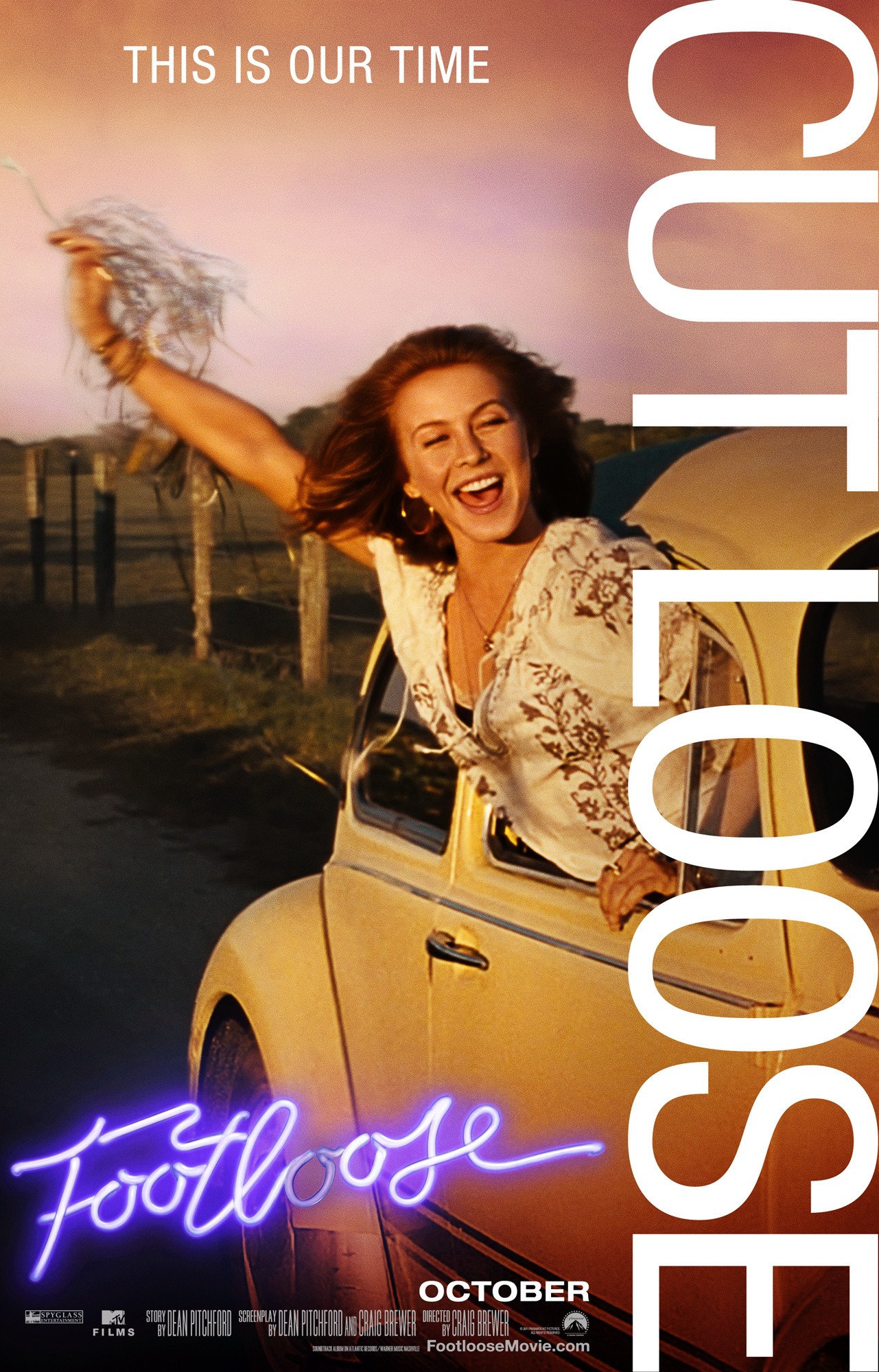 Mega Sized Movie Poster Image for Footloose (#5 of 6)