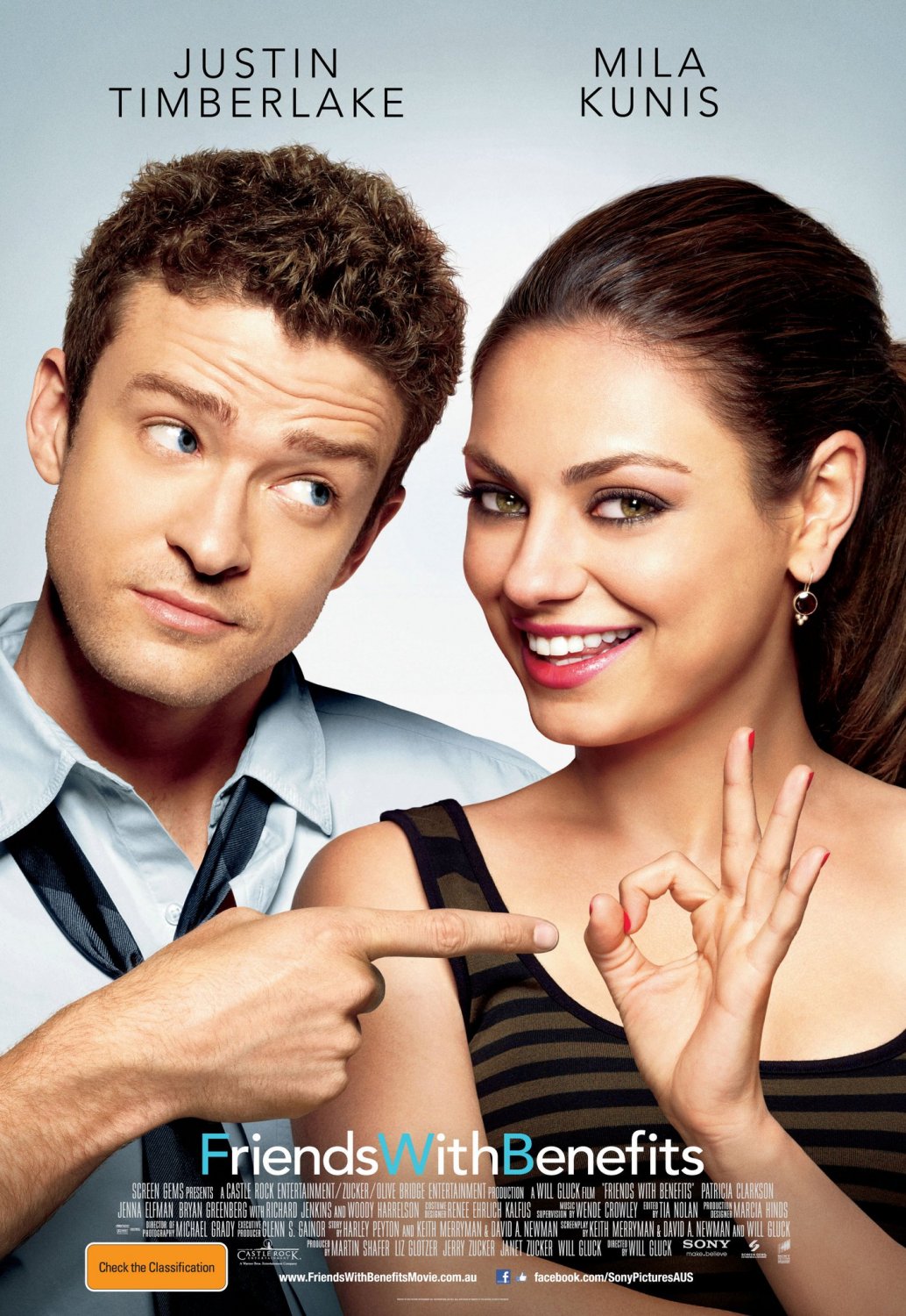 Extra Large Movie Poster Image for Friends with Benefits (#2 of 4)
