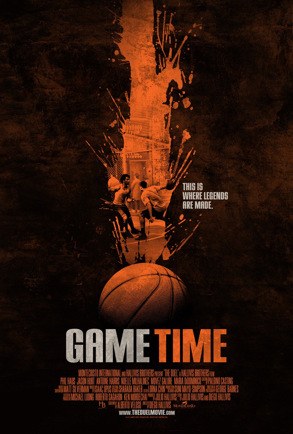 Extra Large Movie Poster Image for Game Time 
