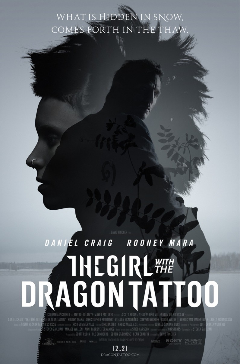 Extra Large Movie Poster Image for The Girl with the Dragon Tattoo (#3 of 4)