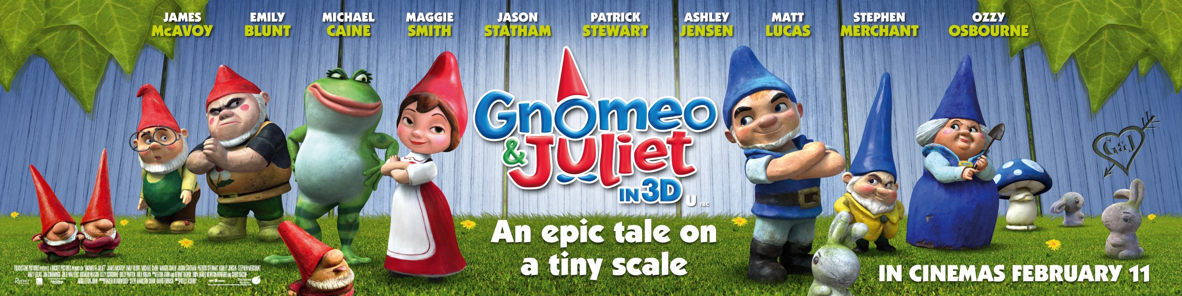 Mega Sized Movie Poster Image for Gnomeo and Juliet (#17 of 17)