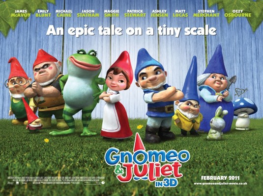 Gnomeo and Juliet Movie Poster