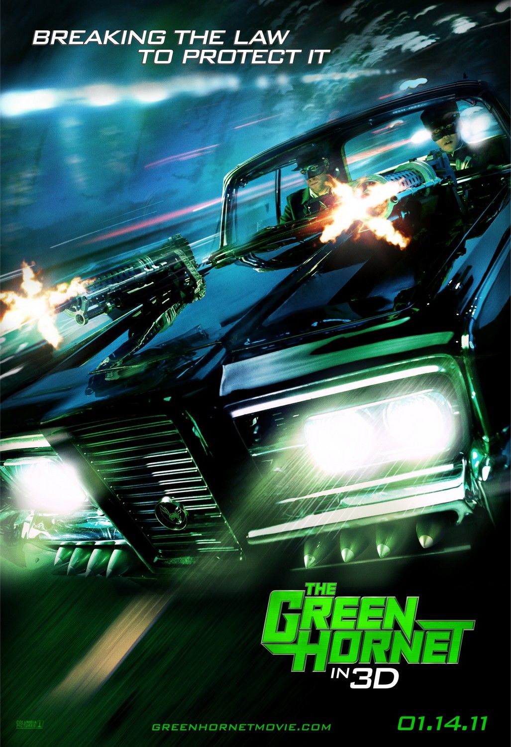 Extra Large Movie Poster Image for The Green Hornet (#2 of 10)